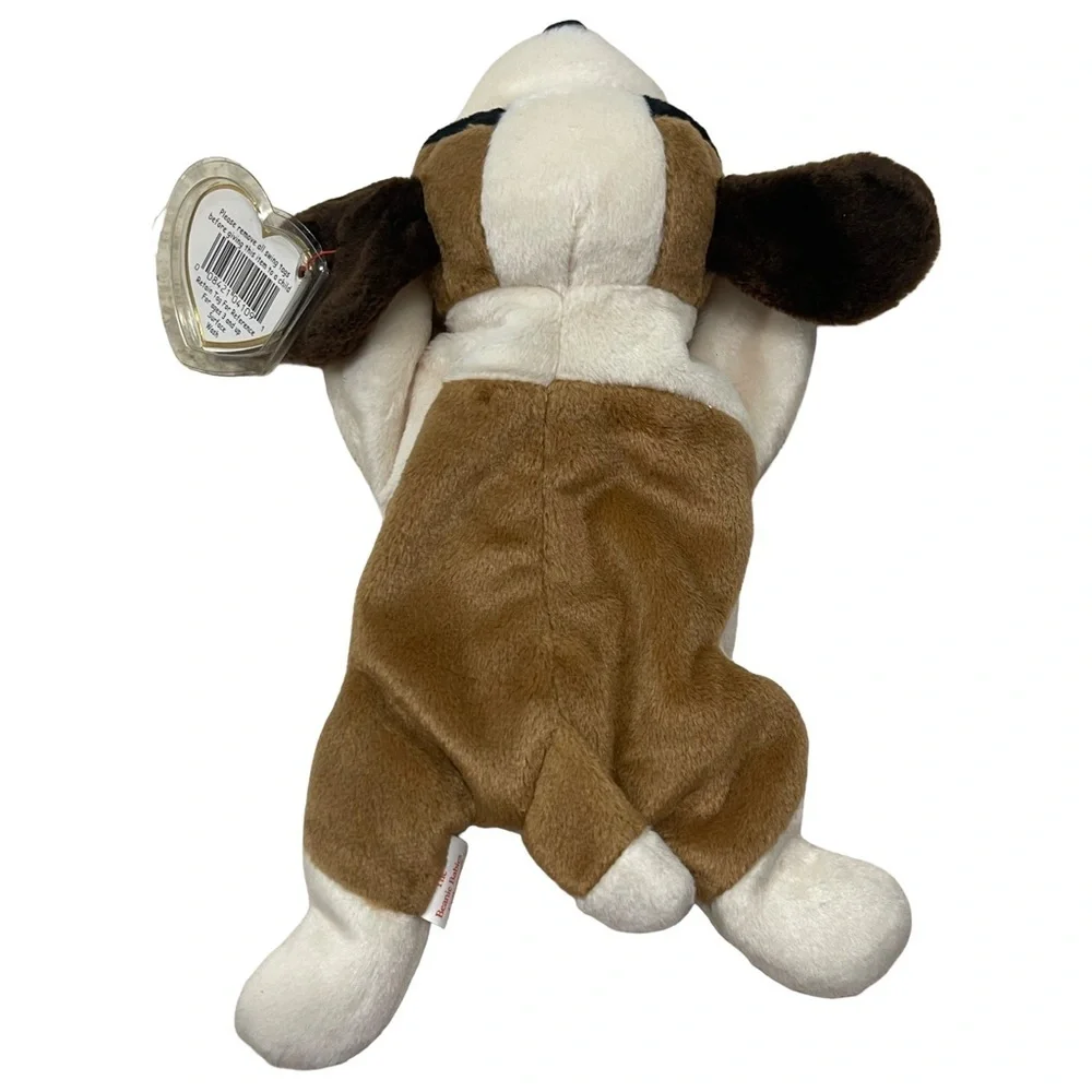 Ty Beanie Baby Bernie The Dog Style 4109-DOB 10-3-1996